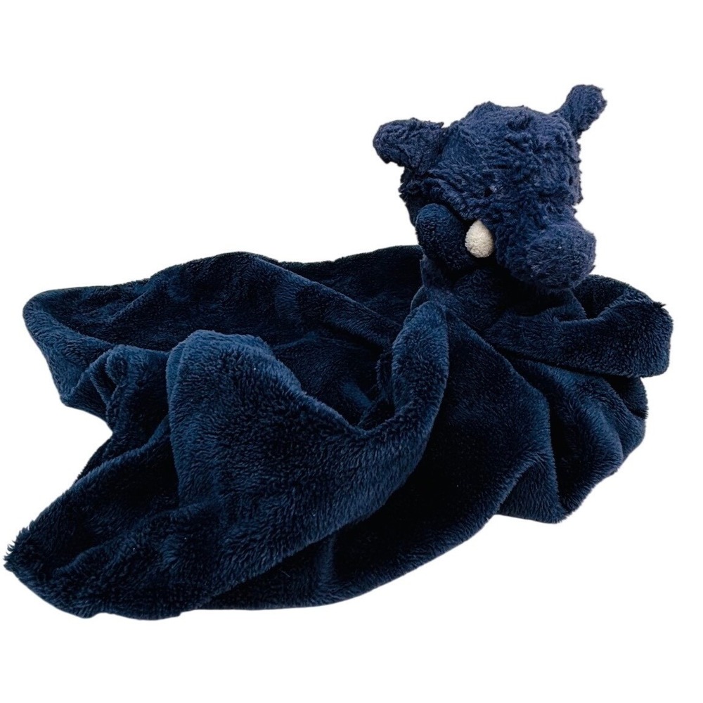 Little Jellycat Fuddlewuddle Elephant Soother Navy‎ Blue Baby Lovey JCINC2360